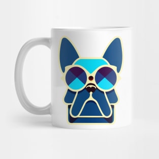 Frenchie Blue Mug